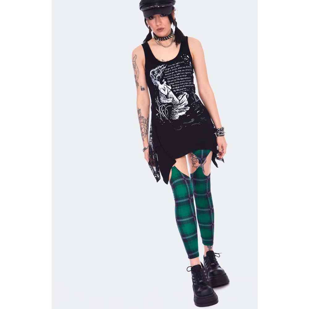 Jawbreaker - Night's Vault Sleeveless top - Black